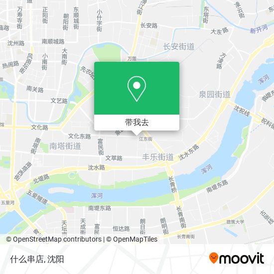 什么串店地图