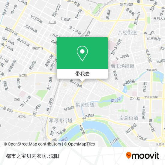 都市之宝贝内衣坊地图