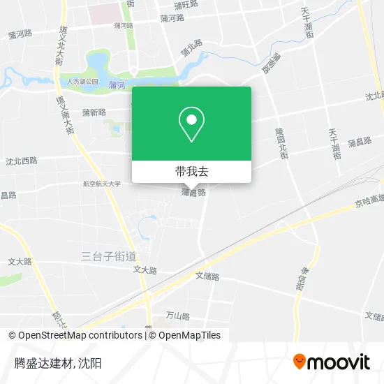 腾盛达建材地图