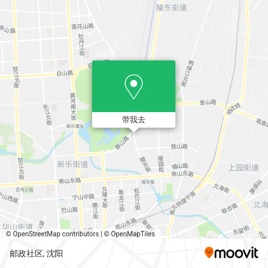 邮政社区地图