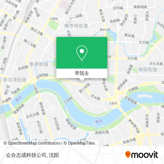 众合志成科技公司地图