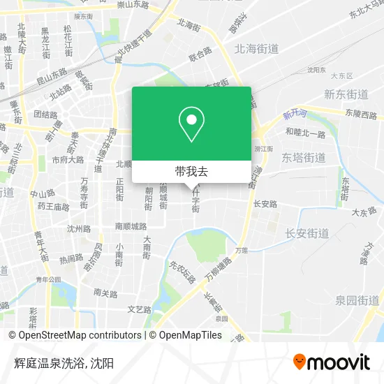 辉庭温泉洗浴地图