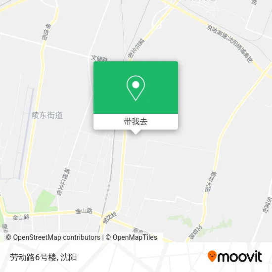 劳动路6号楼地图