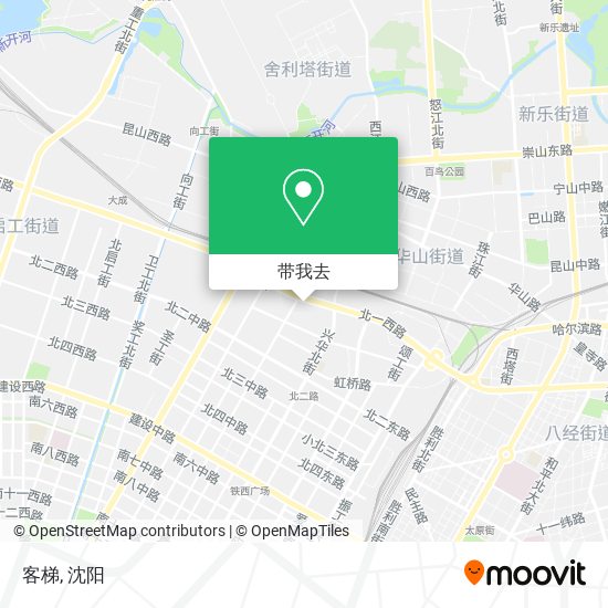 客梯地图