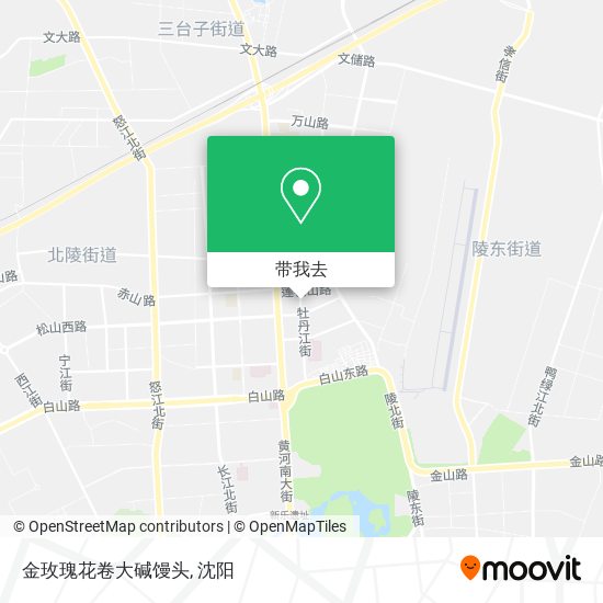 金玫瑰花卷大碱馒头地图