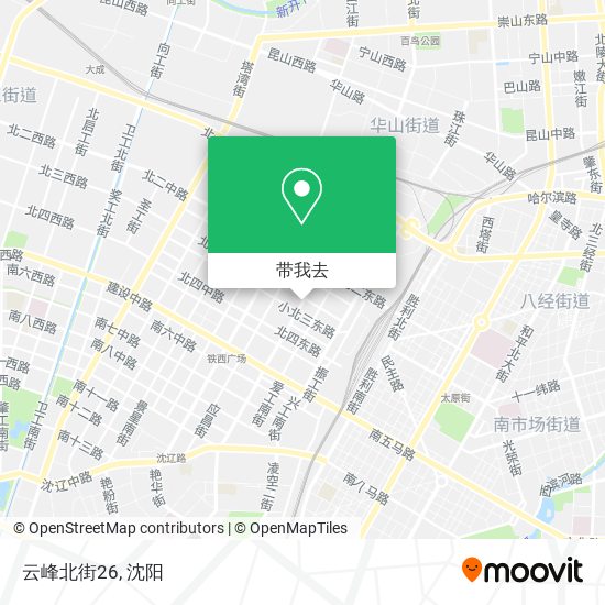 云峰北街26地图