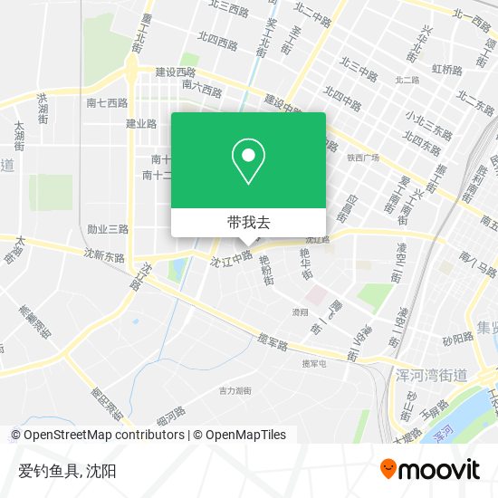 爱钓鱼具地图