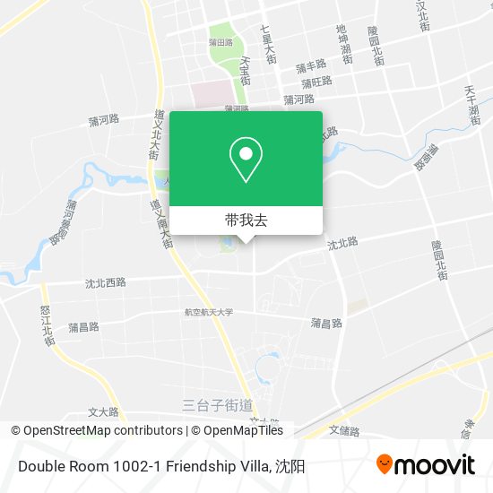 Double Room 1002-1 Friendship Villa地图
