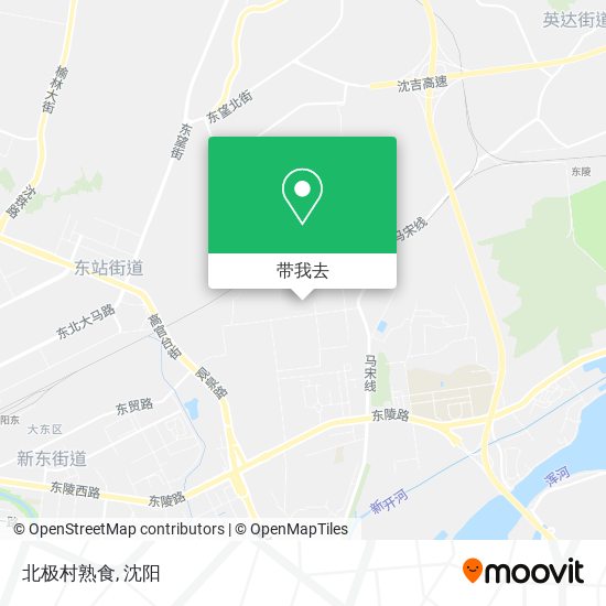 北极村熟食地图