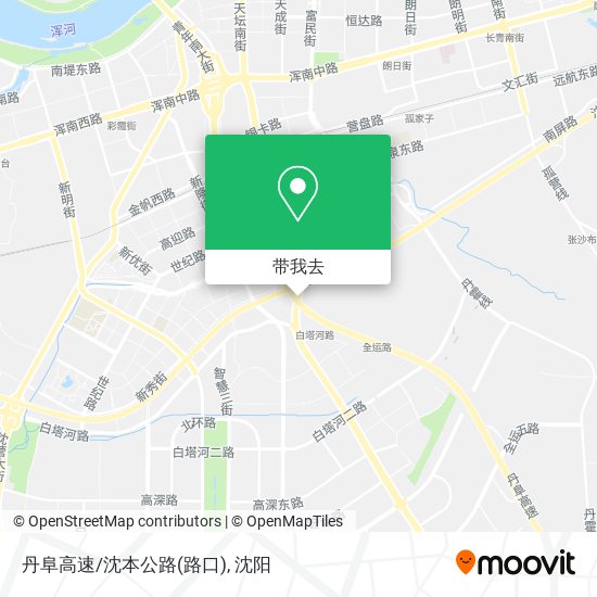 丹阜高速/沈本公路(路口)地图