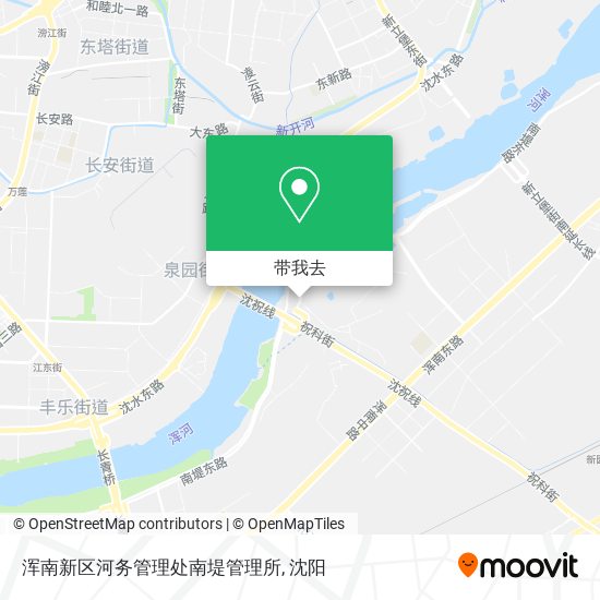 浑南新区河务管理处南堤管理所地图
