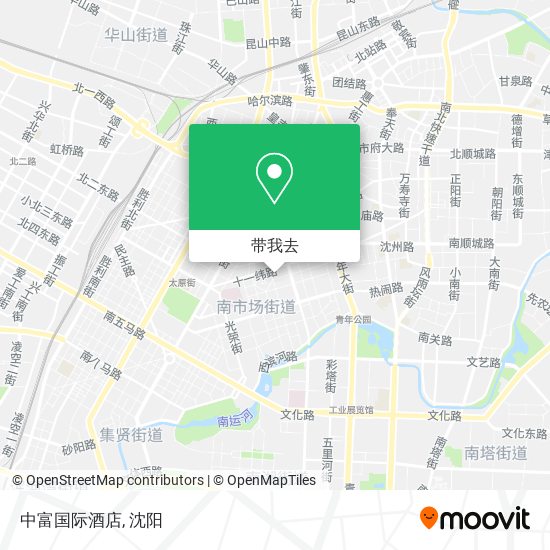 中富国际酒店地图