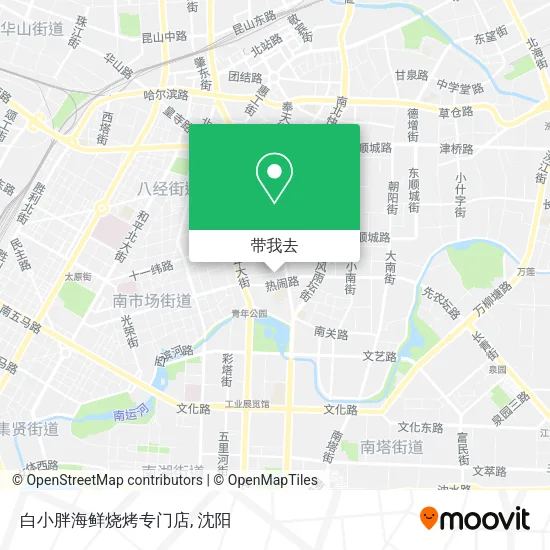 白小胖海鲜烧烤专门店地图