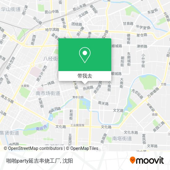 啪啪party延吉串烧工厂地图