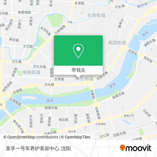 美孚一号车养护美容中心地图