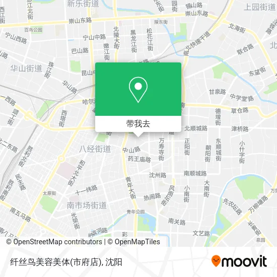 纤丝鸟美容美体(市府店)地图