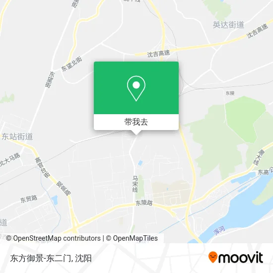 东方御景-东二门地图