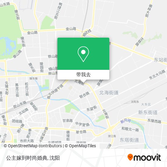 公主嫁到时尚婚典地图
