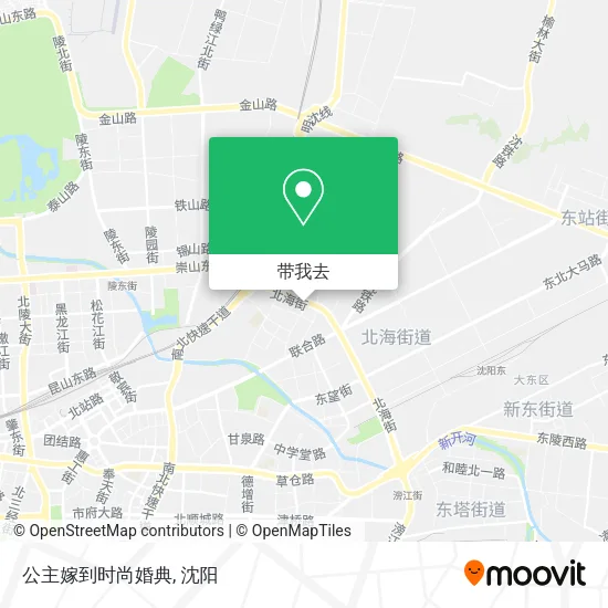 公主嫁到时尚婚典地图