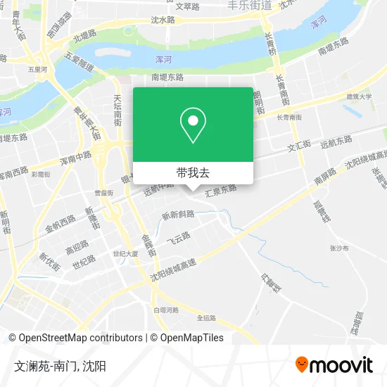 文澜苑-南门地图