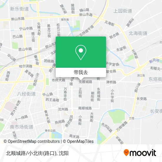 北顺城路/小北街(路口)地图