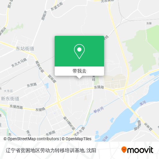 辽宁省贫困地区劳动力转移培训基地地图