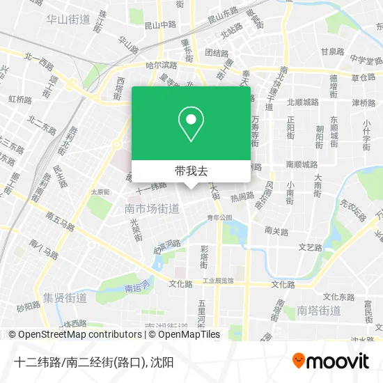 十二纬路/南二经街(路口)地图