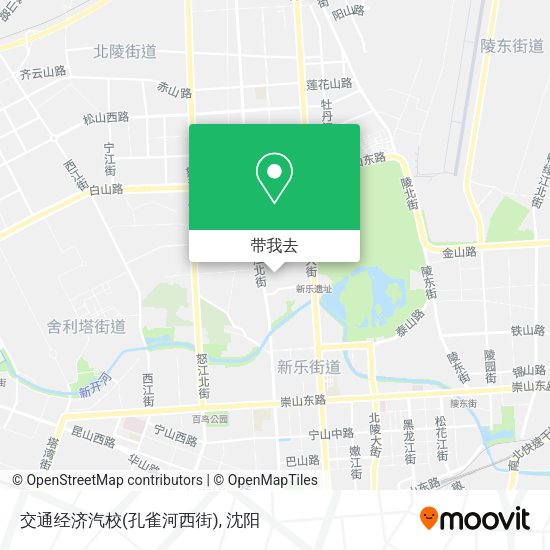 交通经济汽校(孔雀河西街)地图