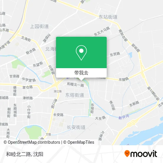 和睦北二路地图