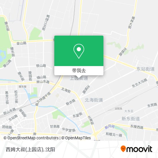 西姆大叔(上园店)地图