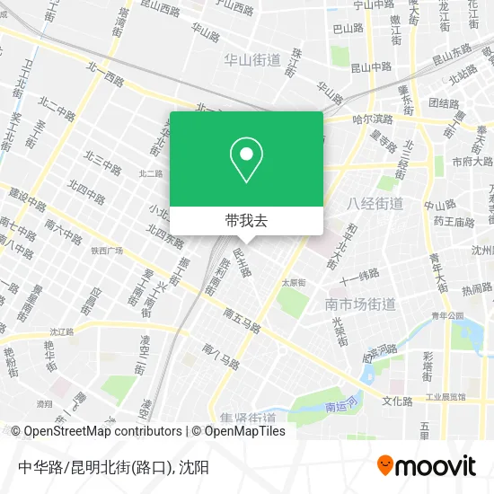 中华路/昆明北街(路口)地图
