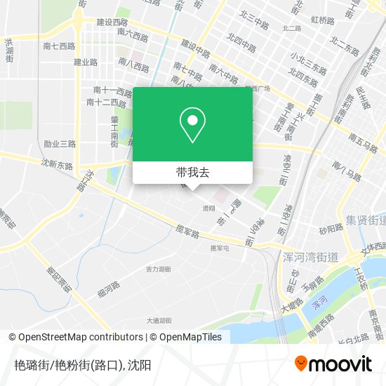 艳璐街/艳粉街(路口)地图