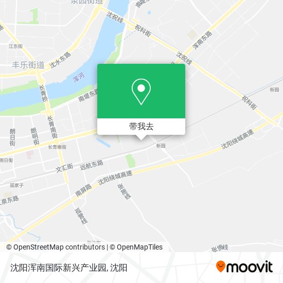 沈阳浑南国际新兴产业园地图