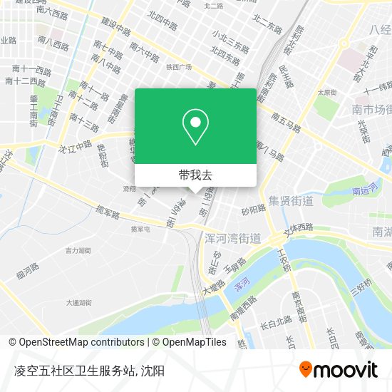 凌空五社区卫生服务站地图