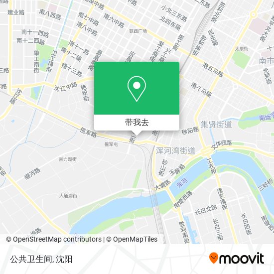 公共卫生间地图