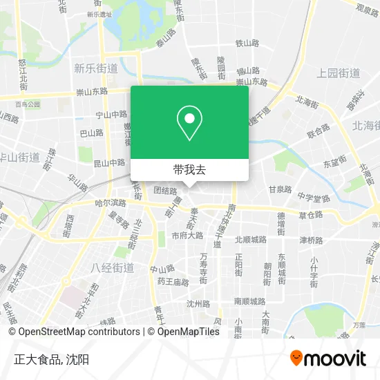 正大食品地图