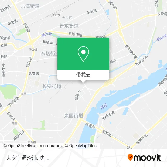 大庆宇通滑油地图