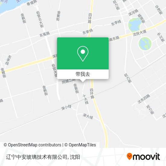 辽宁中安玻璃技术有限公司地图