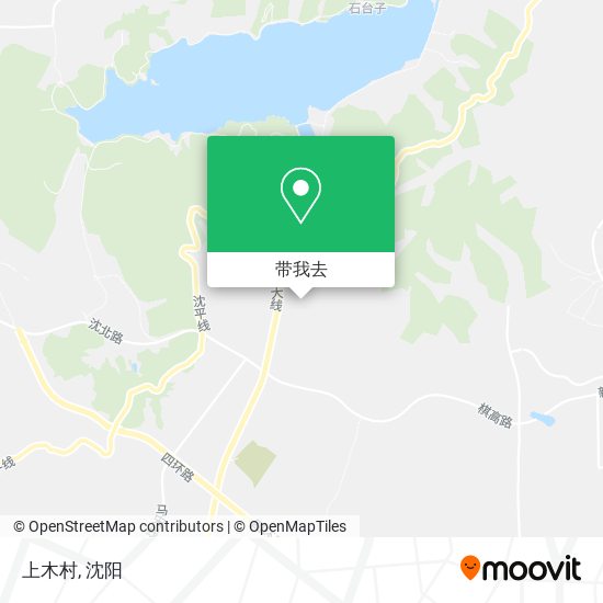 上木村地图