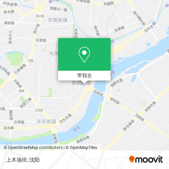 上木场街地图