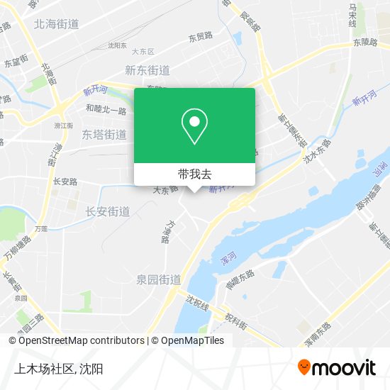 上木场社区地图