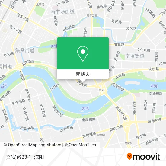 文安路23-1地图