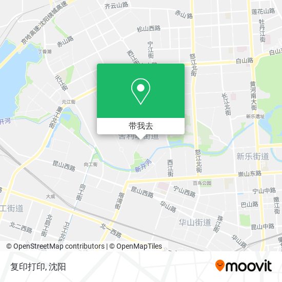 复印打印地图