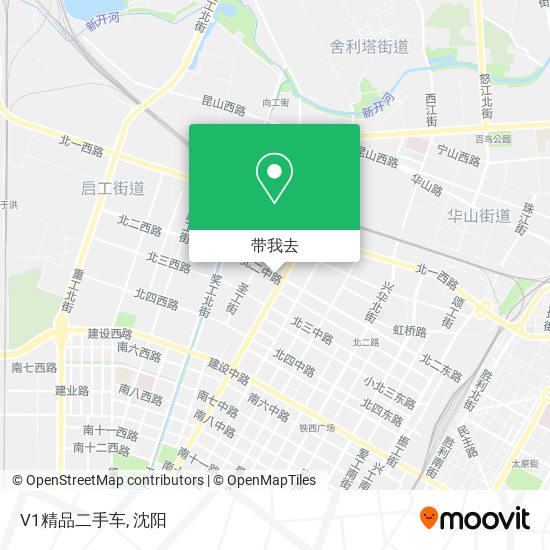 V1精品二手车地图