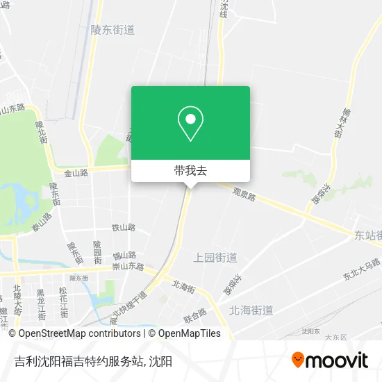 吉利沈阳福吉特约服务站地图
