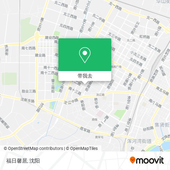 福日馨居地图