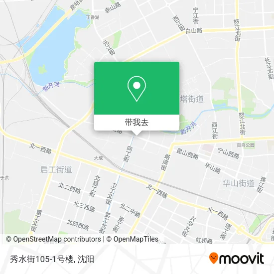 秀水街105-1号楼地图