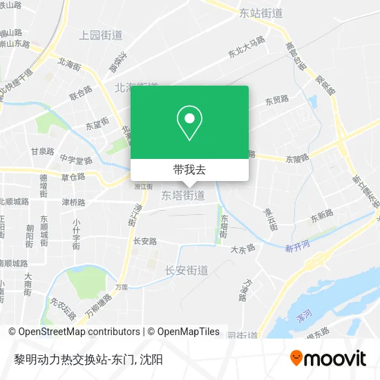 黎明动力热交换站-东门地图