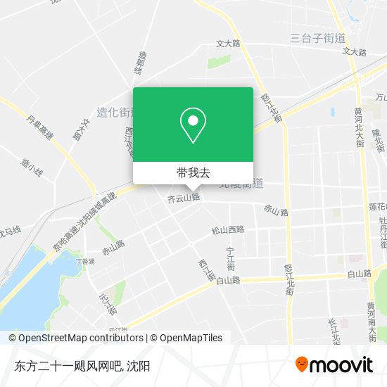 东方二十一飓风网吧地图