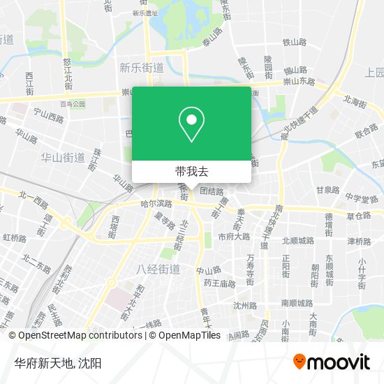 华府新天地地图